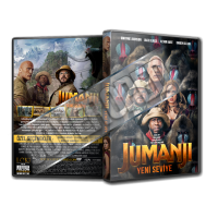 Jumanji 2 Yeni Seviye 2019 V3 Türkçe Dvd Cover Tasarımı
